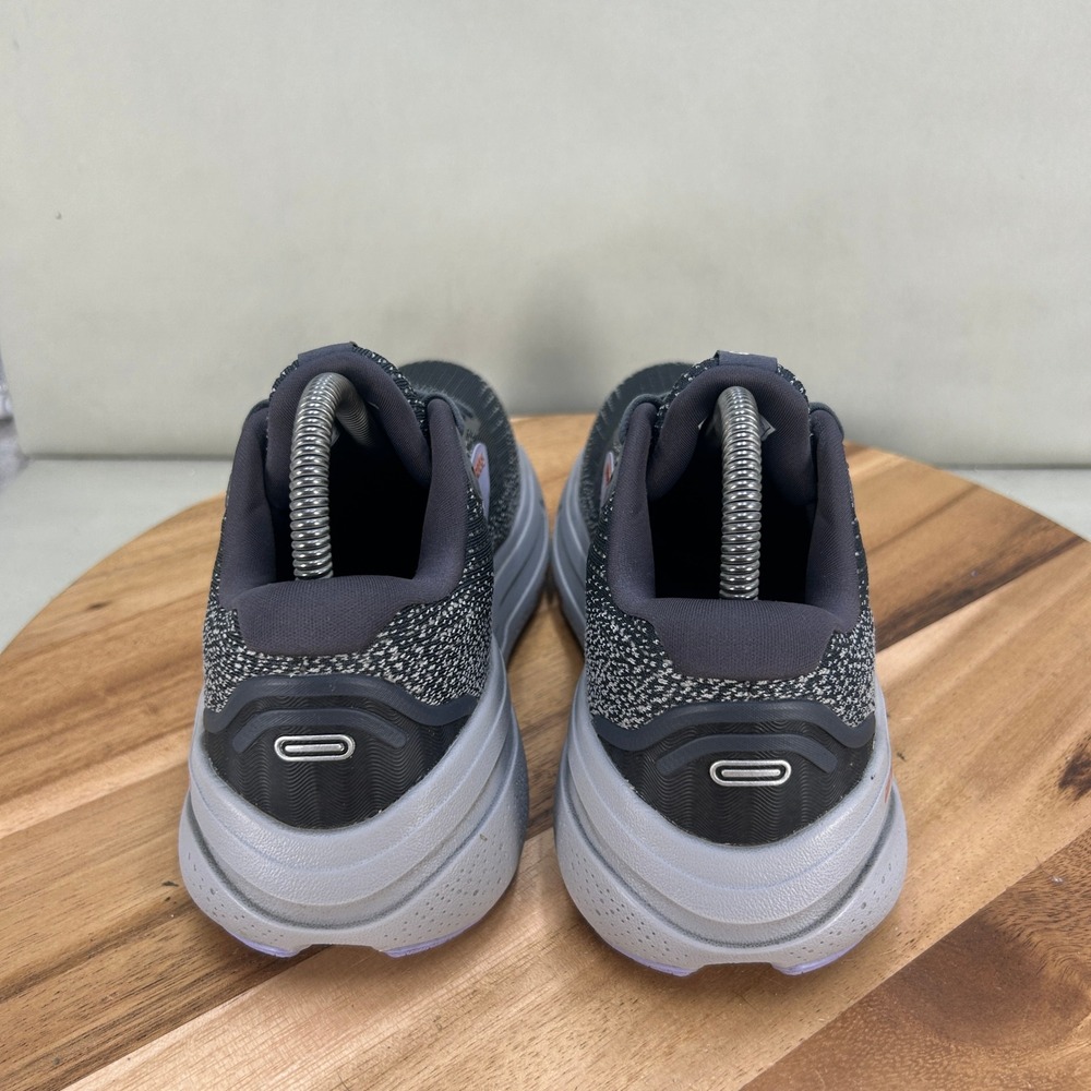 Brooks Ghost Max 2 Womens Running Shoes Grey Purple Size 39 / 8 Medium B - Picture 4 of 8